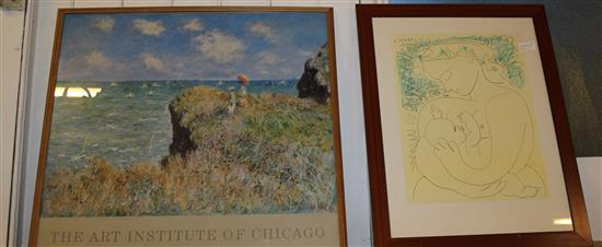 Piccasso print & Art poster of Chicago